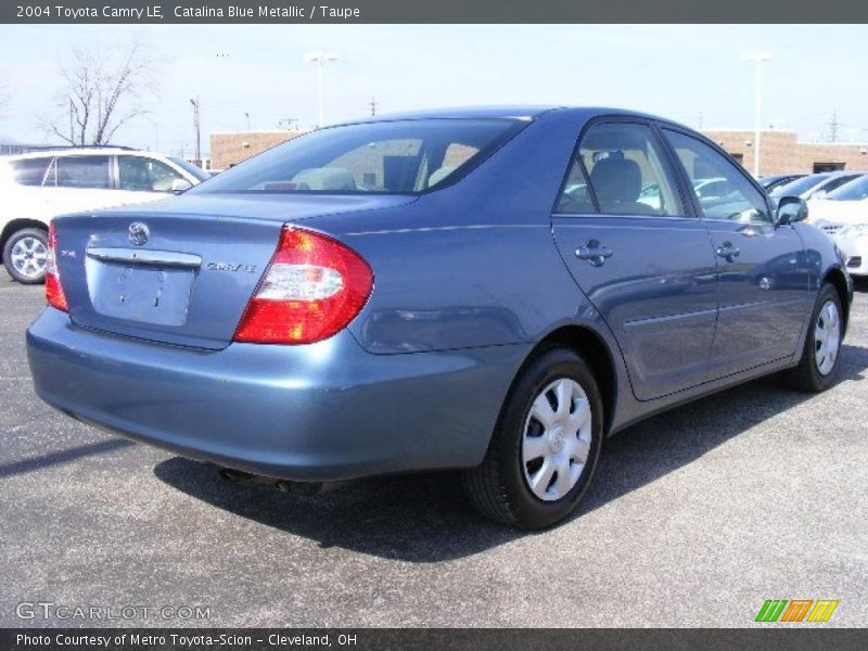 Catalina Blue Metallic / Taupe 2004 Toyota Camry LE