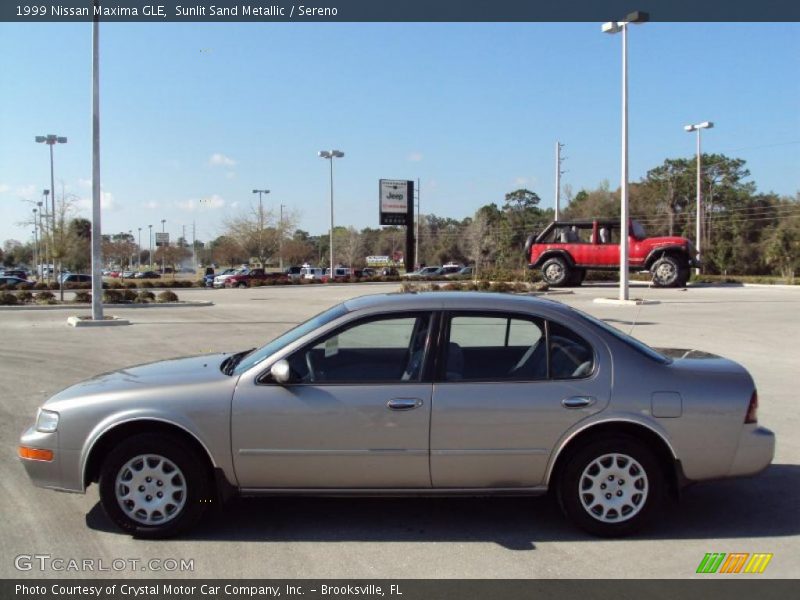 Sunlit Sand Metallic / Sereno 1999 Nissan Maxima GLE