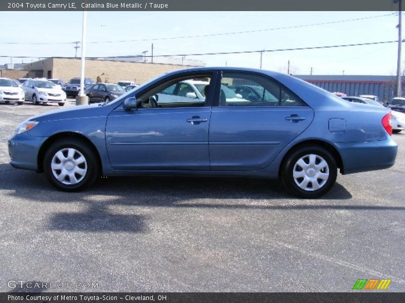Catalina Blue Metallic / Taupe 2004 Toyota Camry LE
