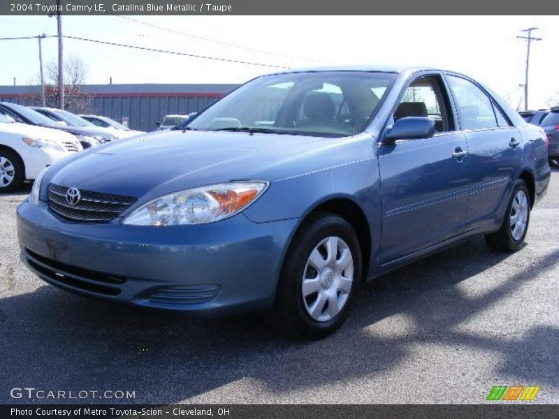 Catalina Blue Metallic / Taupe 2004 Toyota Camry LE