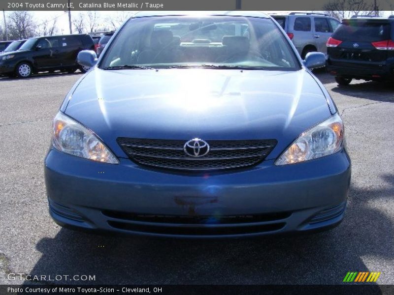 Catalina Blue Metallic / Taupe 2004 Toyota Camry LE