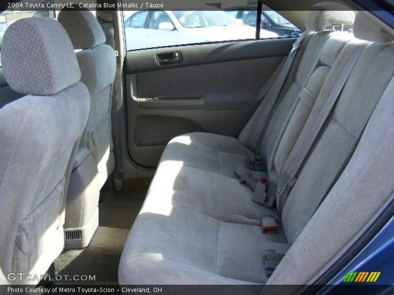Catalina Blue Metallic / Taupe 2004 Toyota Camry LE