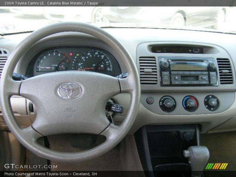 Catalina Blue Metallic / Taupe 2004 Toyota Camry LE