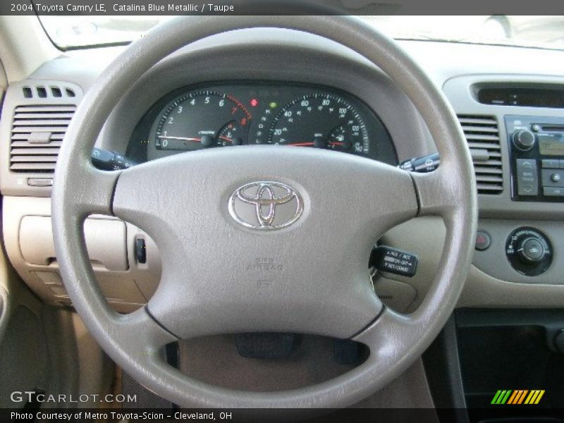 Catalina Blue Metallic / Taupe 2004 Toyota Camry LE