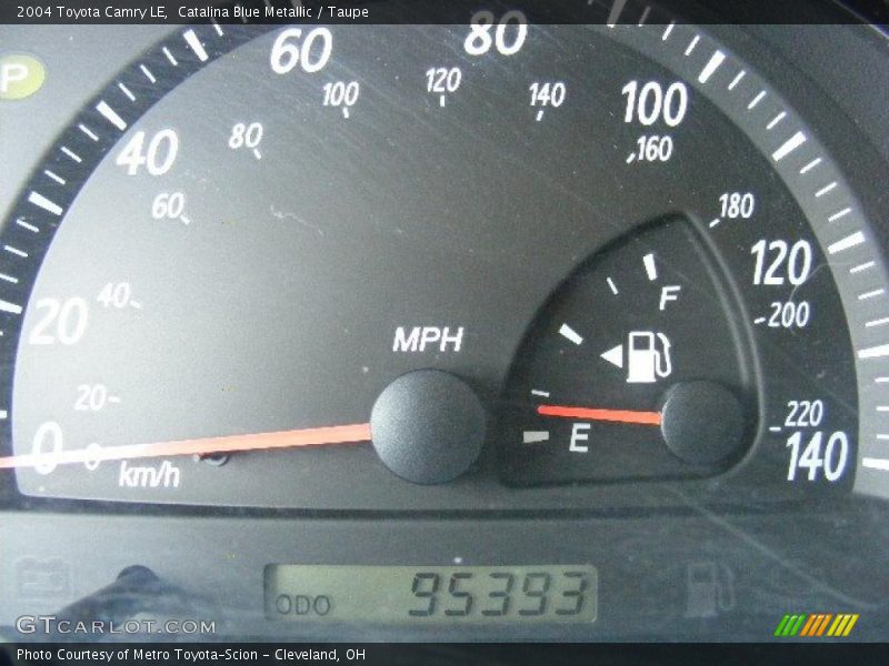 Catalina Blue Metallic / Taupe 2004 Toyota Camry LE