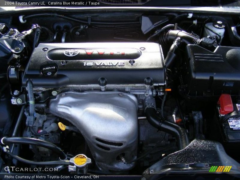 Catalina Blue Metallic / Taupe 2004 Toyota Camry LE
