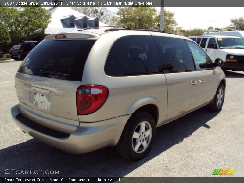 Linen Gold Metallic / Dark Khaki/Light Graystone 2007 Dodge Grand Caravan SXT