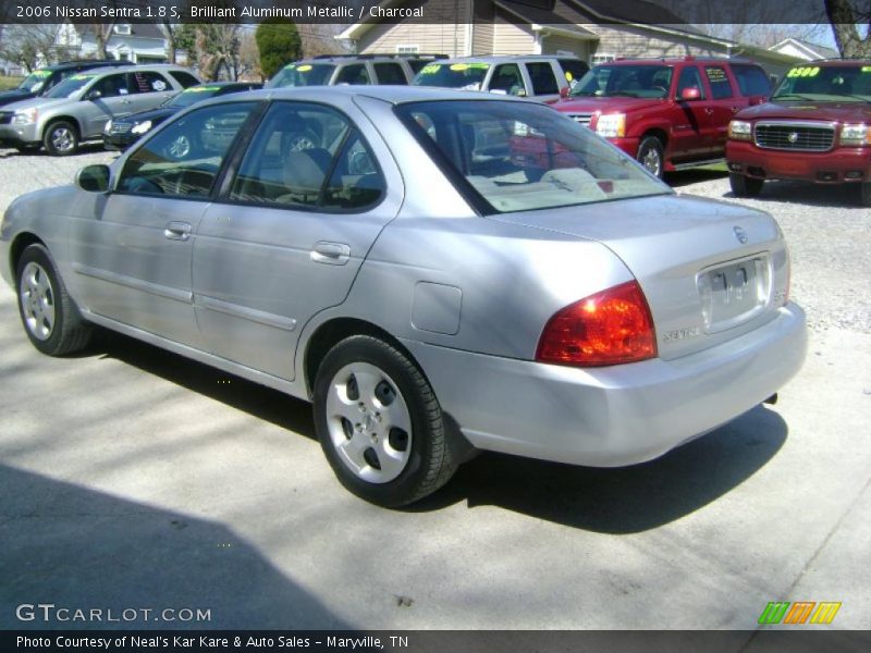 Brilliant Aluminum Metallic / Charcoal 2006 Nissan Sentra 1.8 S