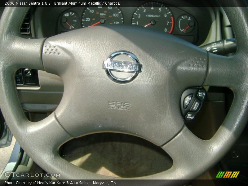 Brilliant Aluminum Metallic / Charcoal 2006 Nissan Sentra 1.8 S