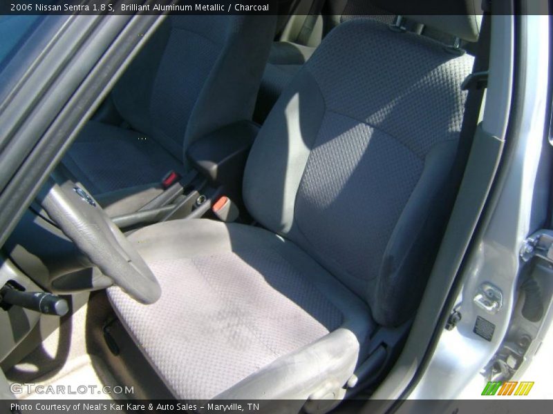 Brilliant Aluminum Metallic / Charcoal 2006 Nissan Sentra 1.8 S
