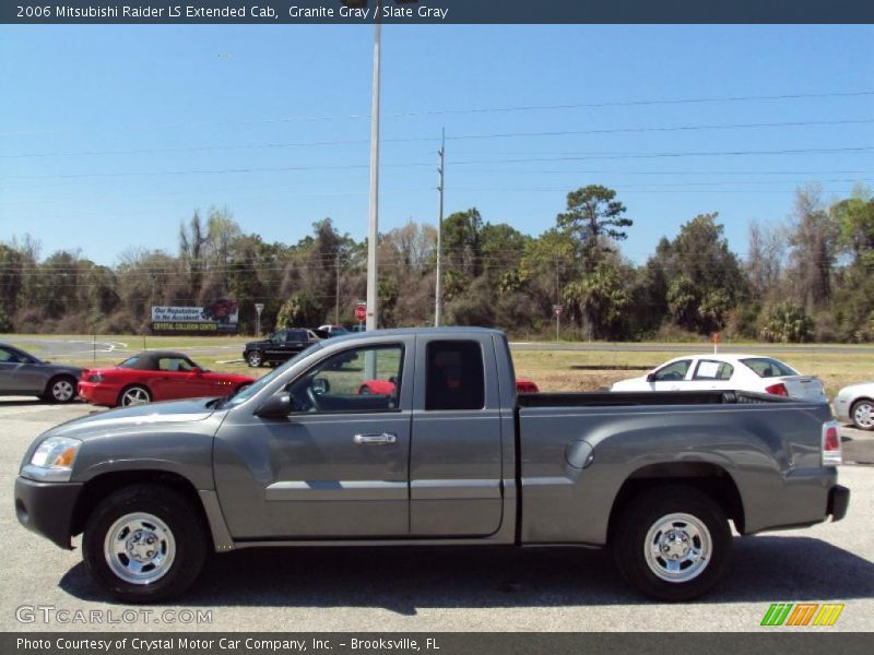 Granite Gray / Slate Gray 2006 Mitsubishi Raider LS Extended Cab