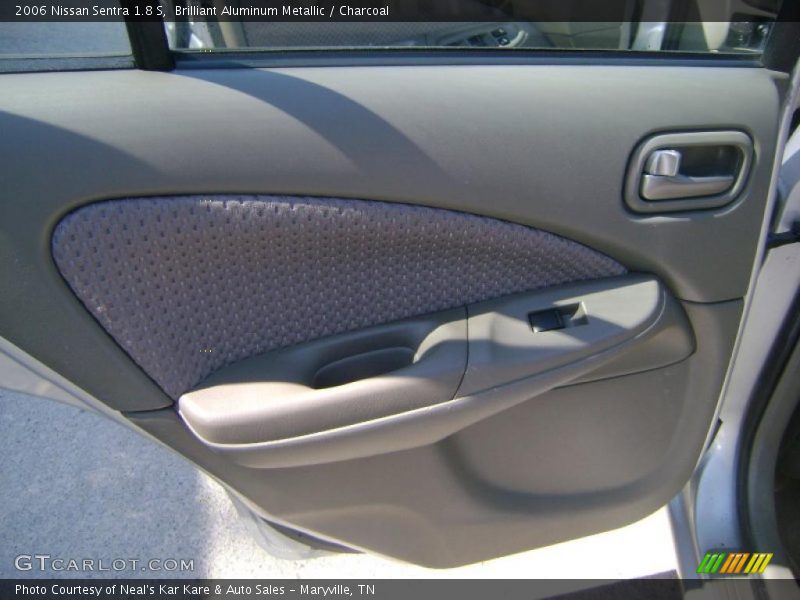 Brilliant Aluminum Metallic / Charcoal 2006 Nissan Sentra 1.8 S