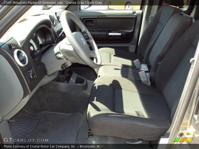 Granite Gray / Slate Gray 2006 Mitsubishi Raider LS Extended Cab