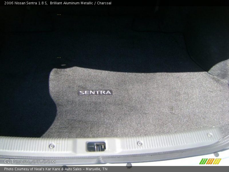 Brilliant Aluminum Metallic / Charcoal 2006 Nissan Sentra 1.8 S