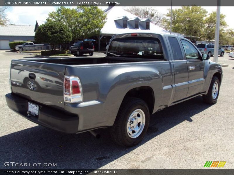 Granite Gray / Slate Gray 2006 Mitsubishi Raider LS Extended Cab