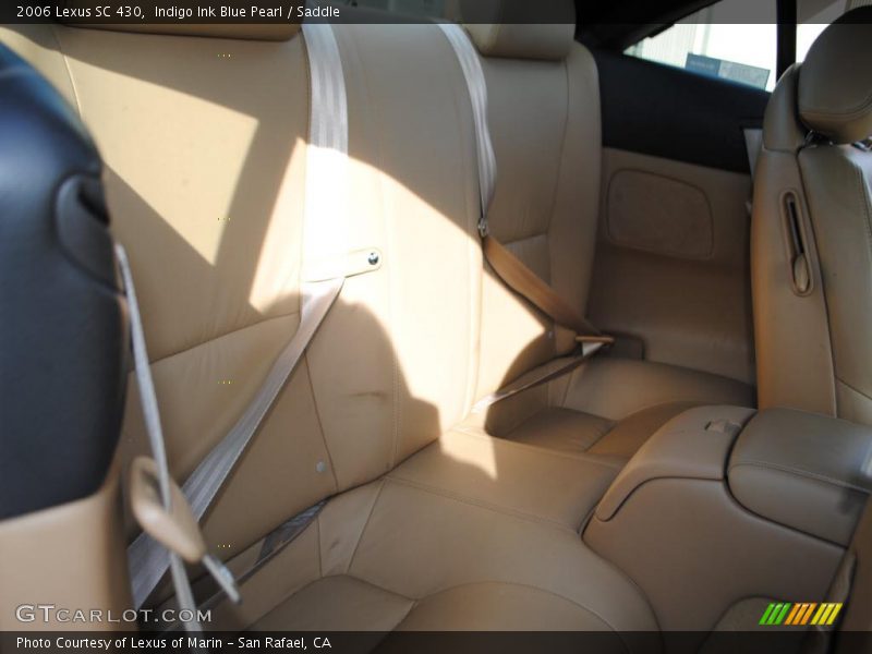 Indigo Ink Blue Pearl / Saddle 2006 Lexus SC 430