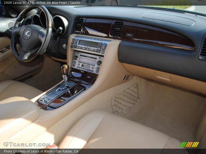 Indigo Ink Blue Pearl / Saddle 2006 Lexus SC 430