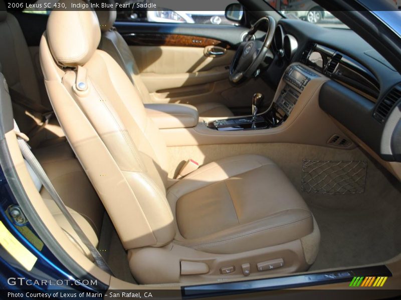 Indigo Ink Blue Pearl / Saddle 2006 Lexus SC 430