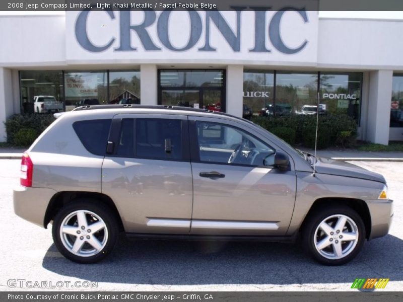 Light Khaki Metallic / Pastel Pebble Beige 2008 Jeep Compass Limited
