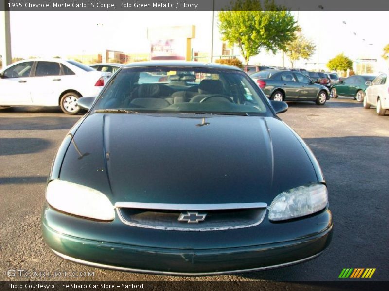 Polo Green Metallic / Ebony 1995 Chevrolet Monte Carlo LS Coupe