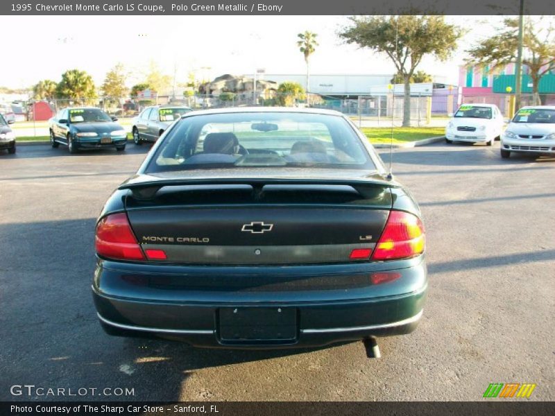 Polo Green Metallic / Ebony 1995 Chevrolet Monte Carlo LS Coupe