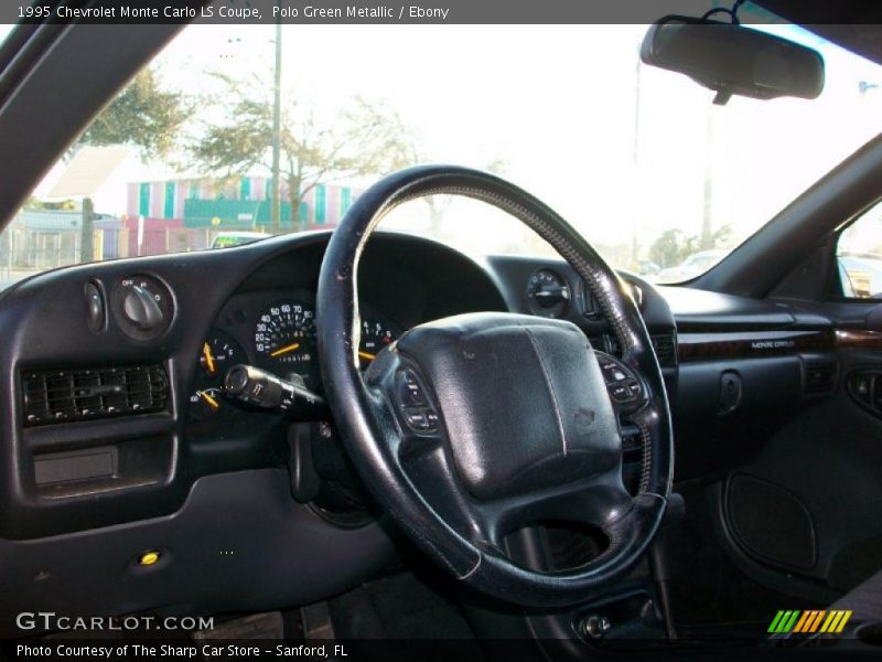 Polo Green Metallic / Ebony 1995 Chevrolet Monte Carlo LS Coupe