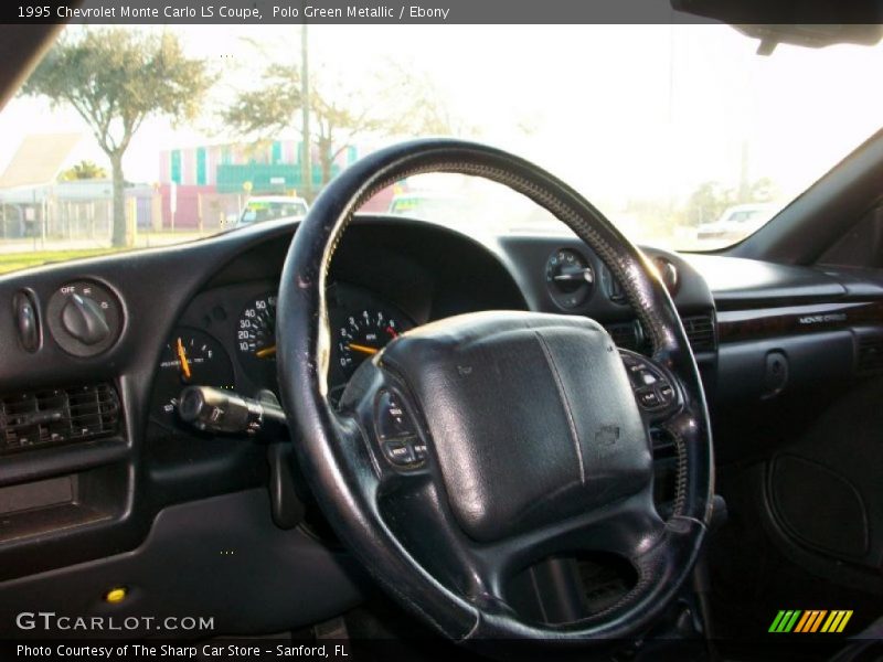 Polo Green Metallic / Ebony 1995 Chevrolet Monte Carlo LS Coupe