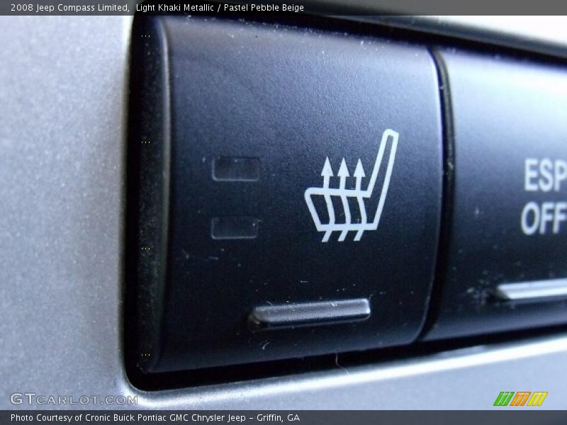 Light Khaki Metallic / Pastel Pebble Beige 2008 Jeep Compass Limited