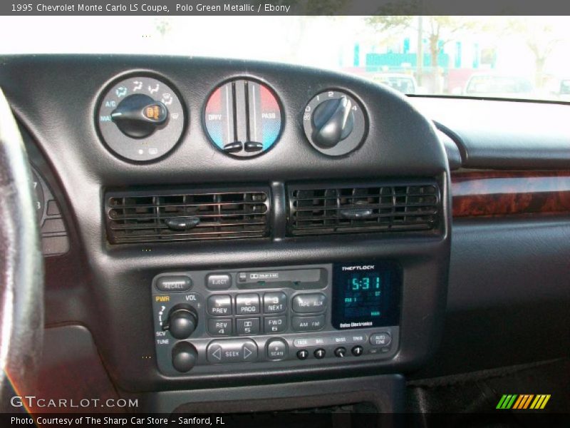 Polo Green Metallic / Ebony 1995 Chevrolet Monte Carlo LS Coupe