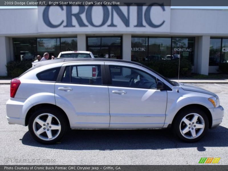 Bright Silver Metallic / Dark Slate Gray/Blue 2009 Dodge Caliber R/T