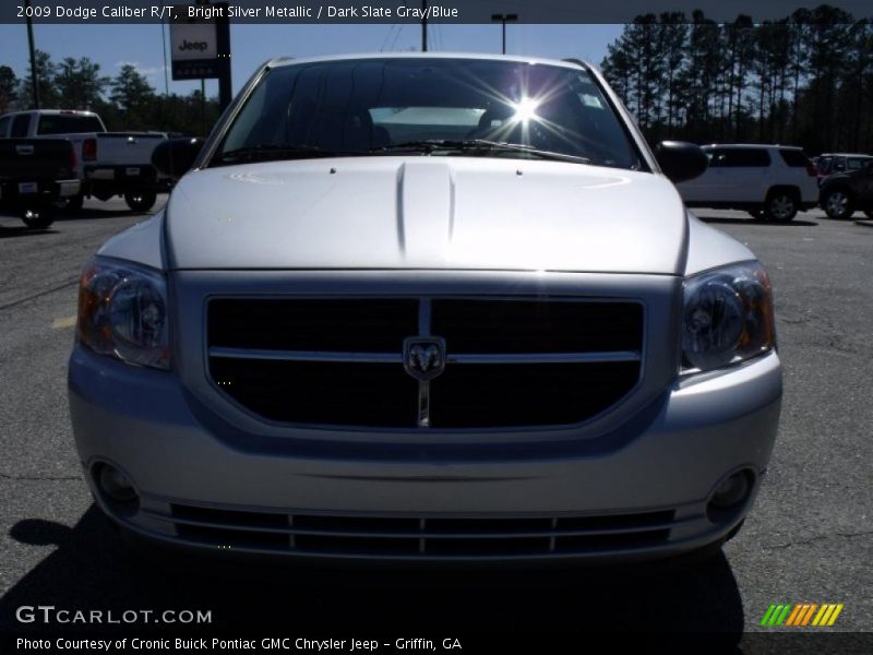 Bright Silver Metallic / Dark Slate Gray/Blue 2009 Dodge Caliber R/T