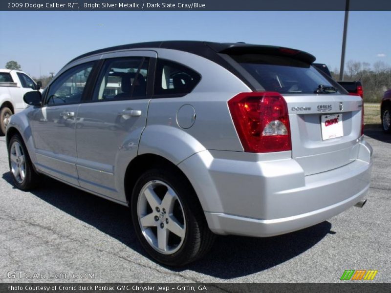 Bright Silver Metallic / Dark Slate Gray/Blue 2009 Dodge Caliber R/T