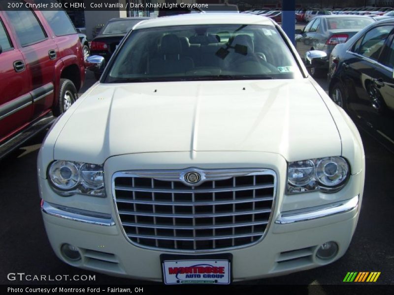Cool Vanilla / Dark Khaki/Light Graystone 2007 Chrysler 300 C HEMI