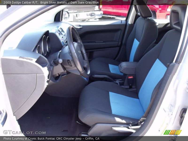 Bright Silver Metallic / Dark Slate Gray/Blue 2009 Dodge Caliber R/T