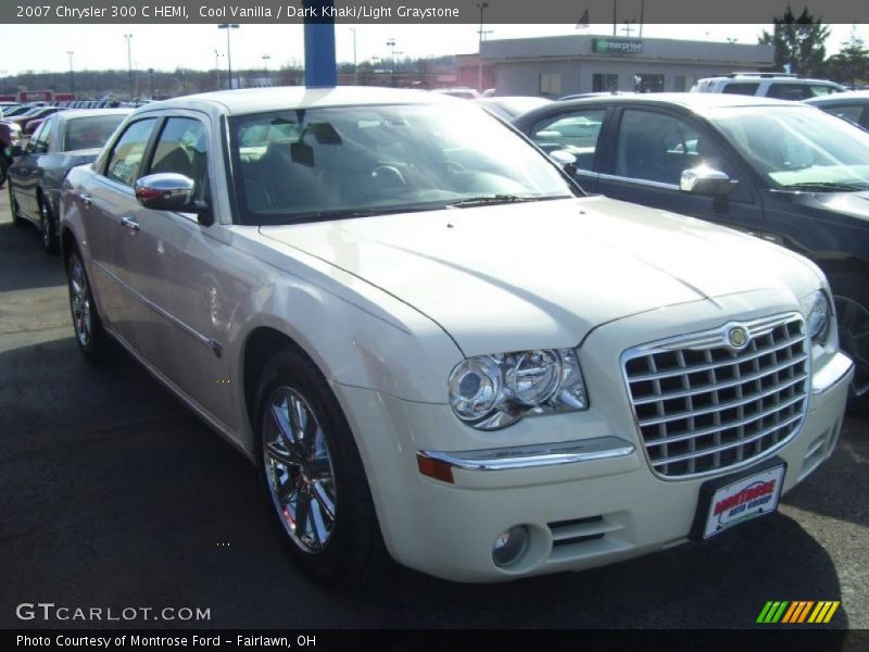 Cool Vanilla / Dark Khaki/Light Graystone 2007 Chrysler 300 C HEMI