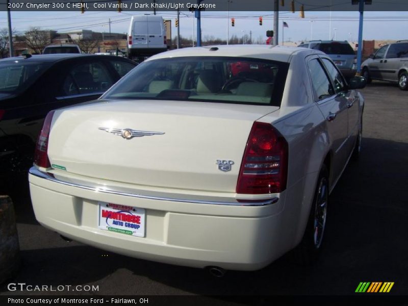 Cool Vanilla / Dark Khaki/Light Graystone 2007 Chrysler 300 C HEMI