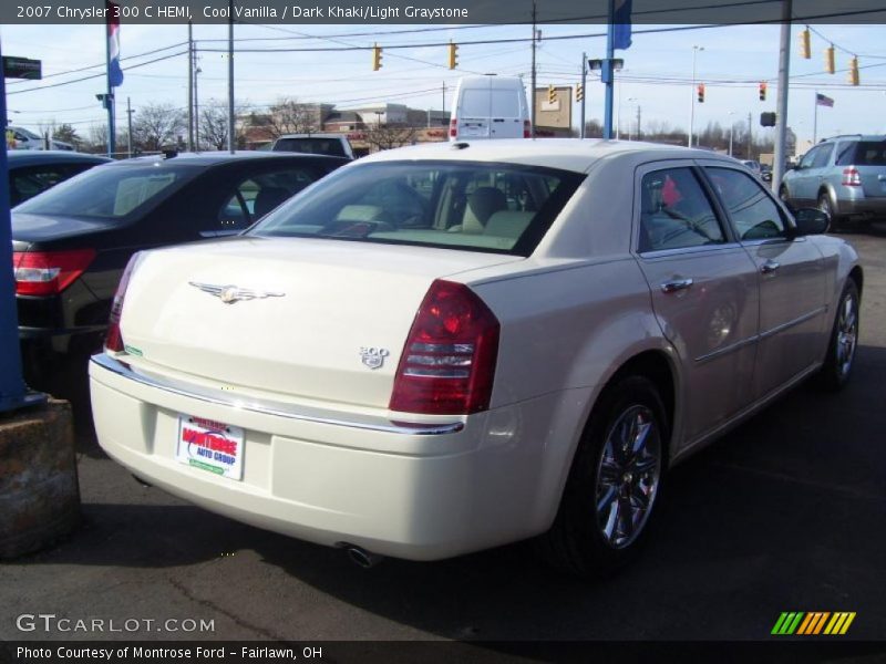 Cool Vanilla / Dark Khaki/Light Graystone 2007 Chrysler 300 C HEMI