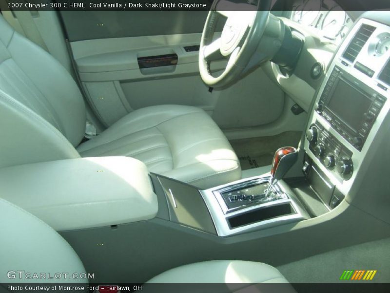 Cool Vanilla / Dark Khaki/Light Graystone 2007 Chrysler 300 C HEMI