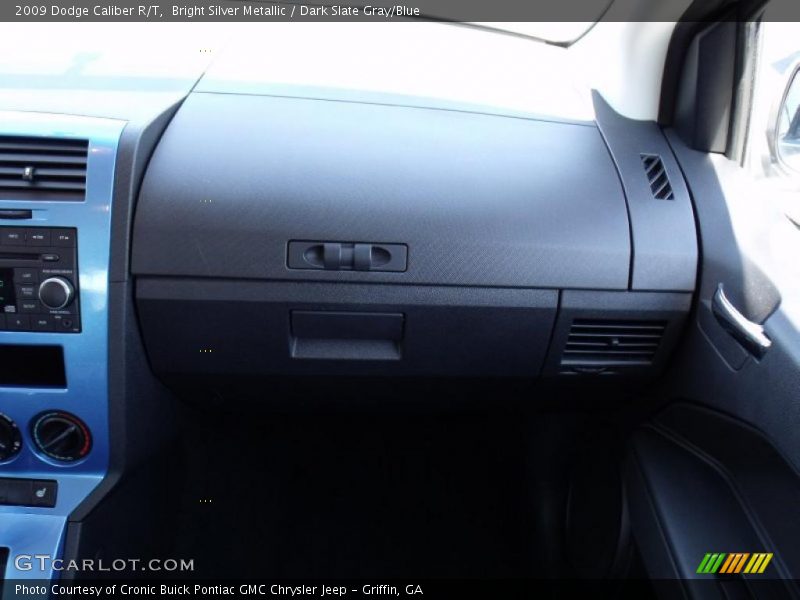 Bright Silver Metallic / Dark Slate Gray/Blue 2009 Dodge Caliber R/T