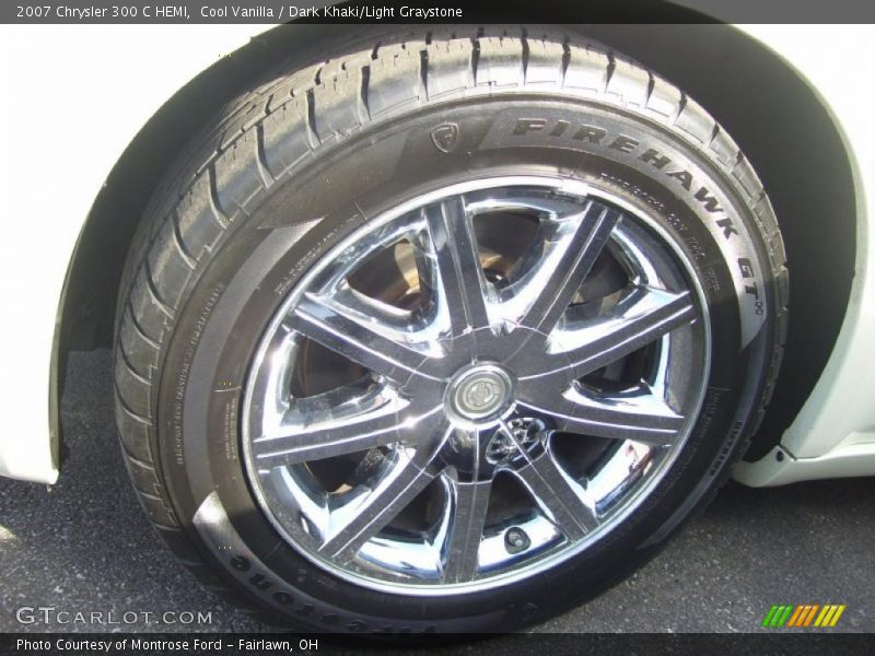 Cool Vanilla / Dark Khaki/Light Graystone 2007 Chrysler 300 C HEMI