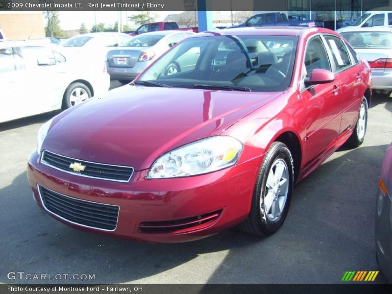 Red Jewel Tintcoat / Ebony 2009 Chevrolet Impala LT