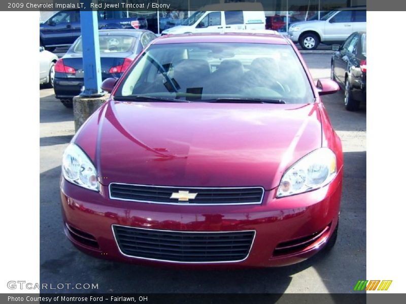 Red Jewel Tintcoat / Ebony 2009 Chevrolet Impala LT