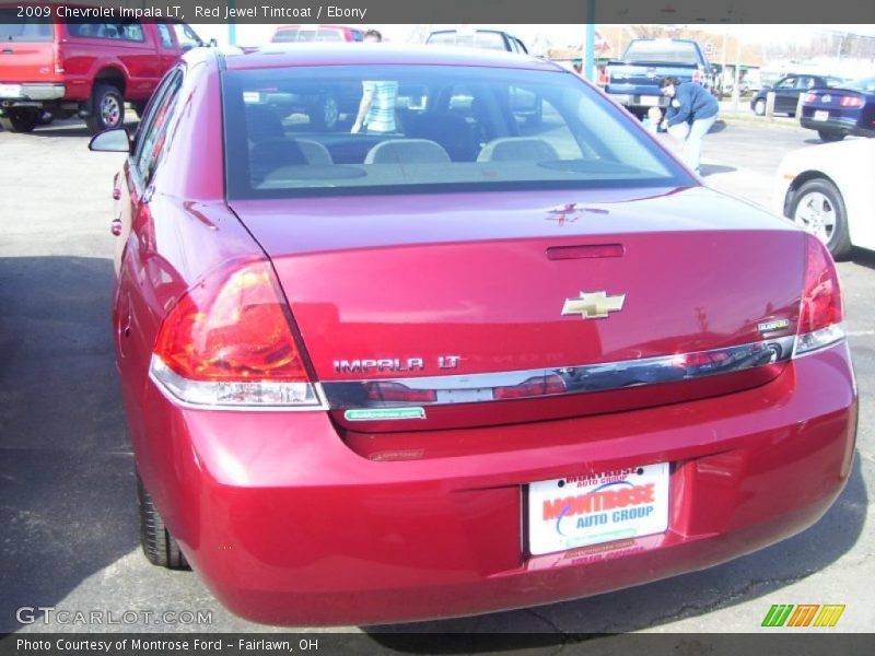 Red Jewel Tintcoat / Ebony 2009 Chevrolet Impala LT