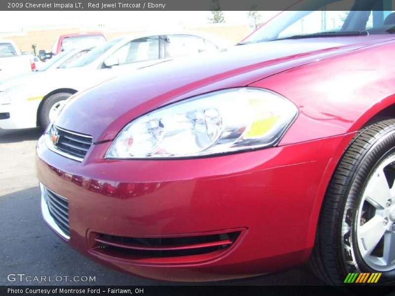 Red Jewel Tintcoat / Ebony 2009 Chevrolet Impala LT