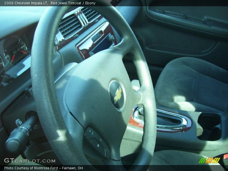 Red Jewel Tintcoat / Ebony 2009 Chevrolet Impala LT