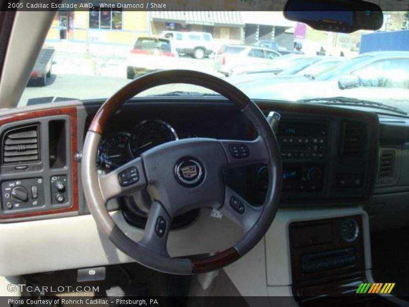 White Diamond / Shale 2005 Cadillac Escalade AWD