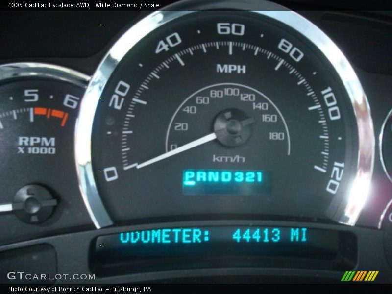 White Diamond / Shale 2005 Cadillac Escalade AWD