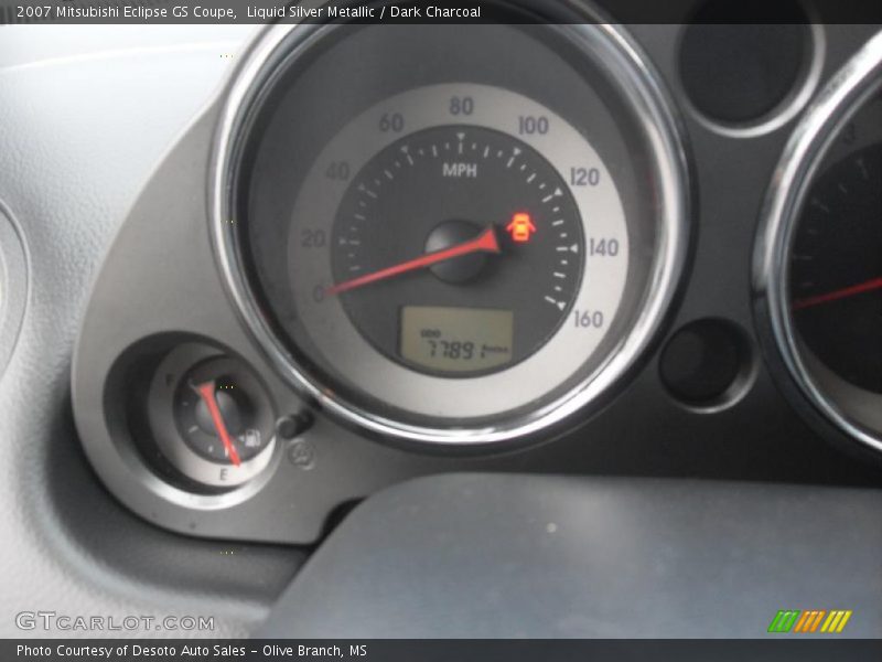 Liquid Silver Metallic / Dark Charcoal 2007 Mitsubishi Eclipse GS Coupe