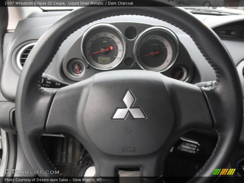 Liquid Silver Metallic / Dark Charcoal 2007 Mitsubishi Eclipse GS Coupe