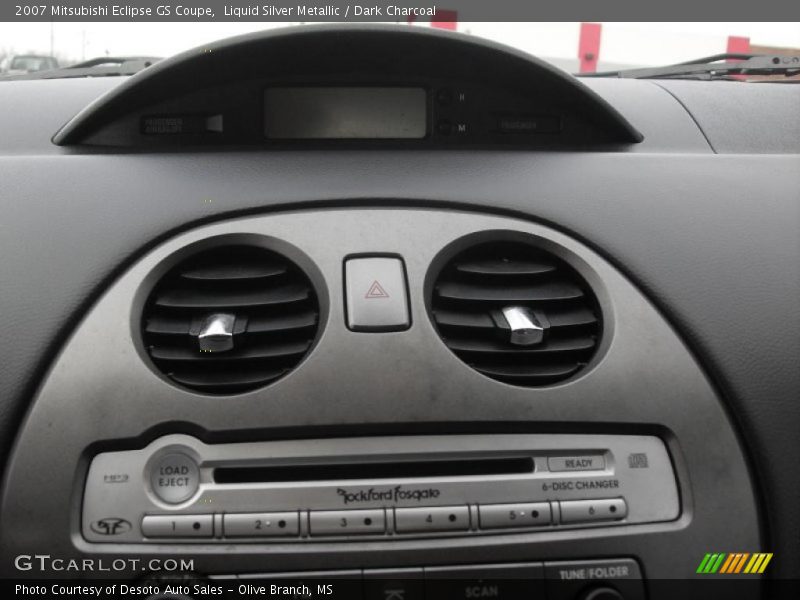 Liquid Silver Metallic / Dark Charcoal 2007 Mitsubishi Eclipse GS Coupe